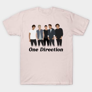one direction flat T-Shirt